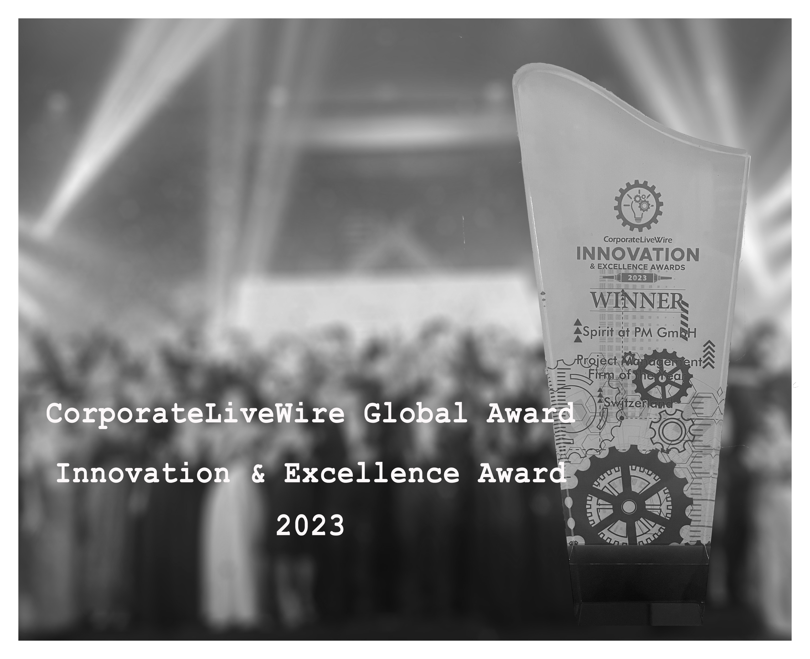 CorporateLiveWire Global Award -  Innovation & Excellence Award 2023